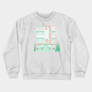 Art Deco Coffee shop Crewneck Sweatshirt